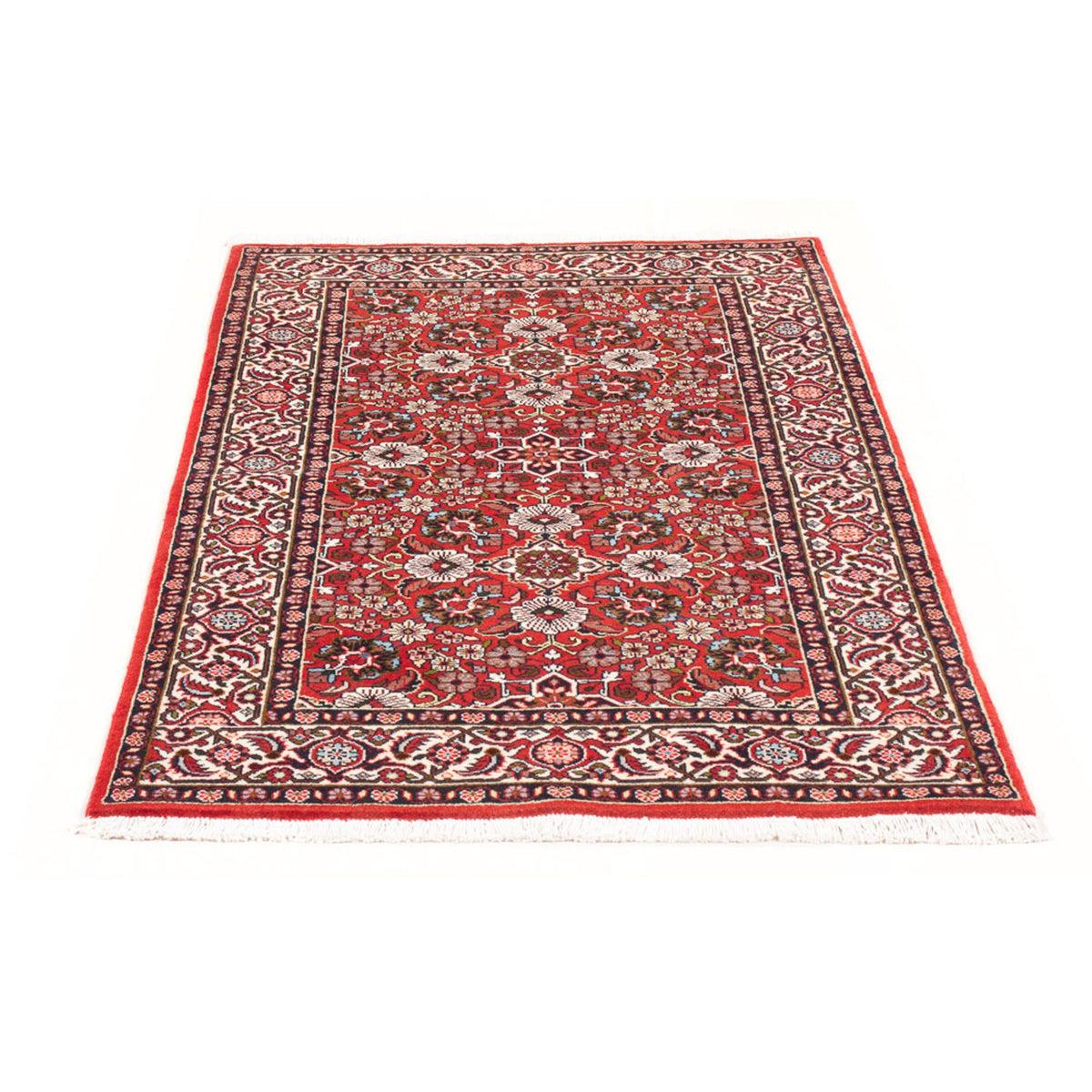 Perzisch tapijt - Bijar - Koninklijk - 143 x 82 cm - rood