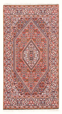 Perzisch tapijt - Bijar - Koninklijk - 147 x 84 cm - rood