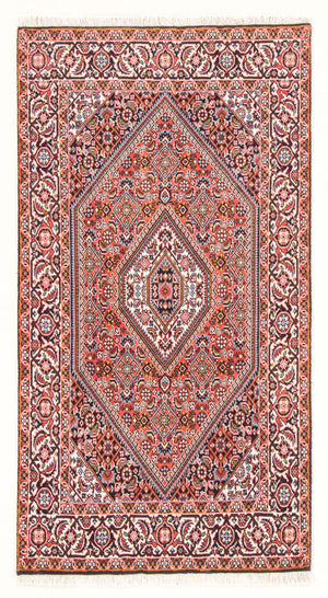 Perzisch tapijt - Bijar - Koninklijk - 147 x 84 cm - rood