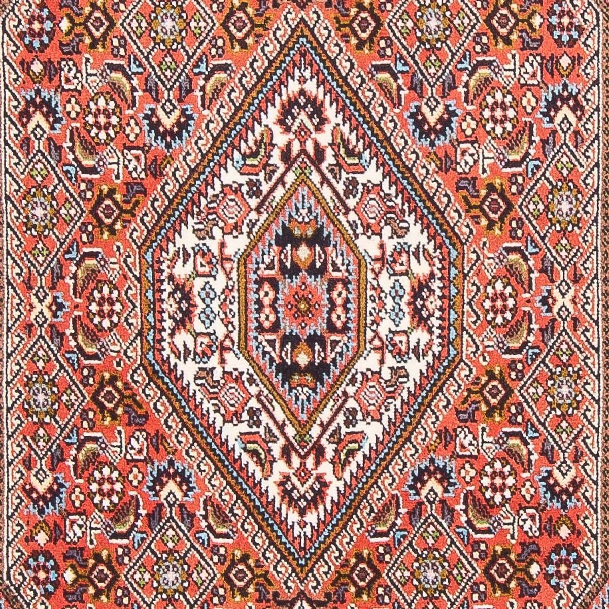 Perzisch tapijt - Bijar - Koninklijk - 147 x 84 cm - rood