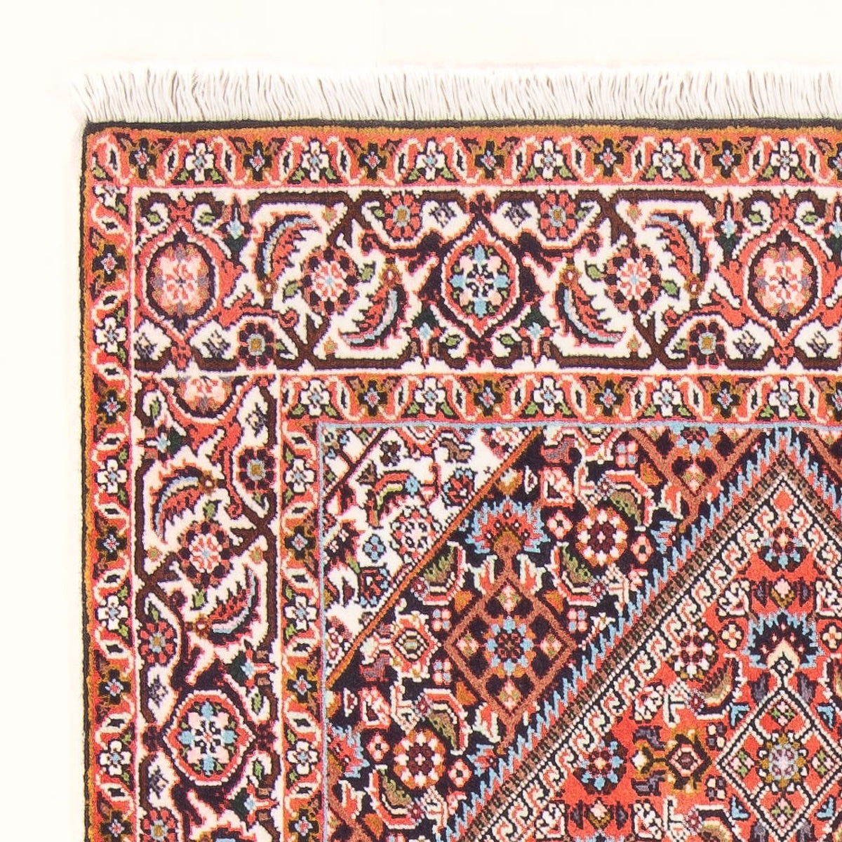 Perzisch tapijt - Bijar - Koninklijk - 147 x 84 cm - rood