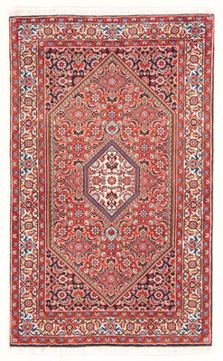 Perzisch tapijt - Bijar - Koninklijk - 136 x 84 cm - rood