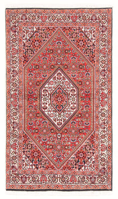 Perzisch tapijt - Bijar - Koninklijk - 138 x 83 cm - rood