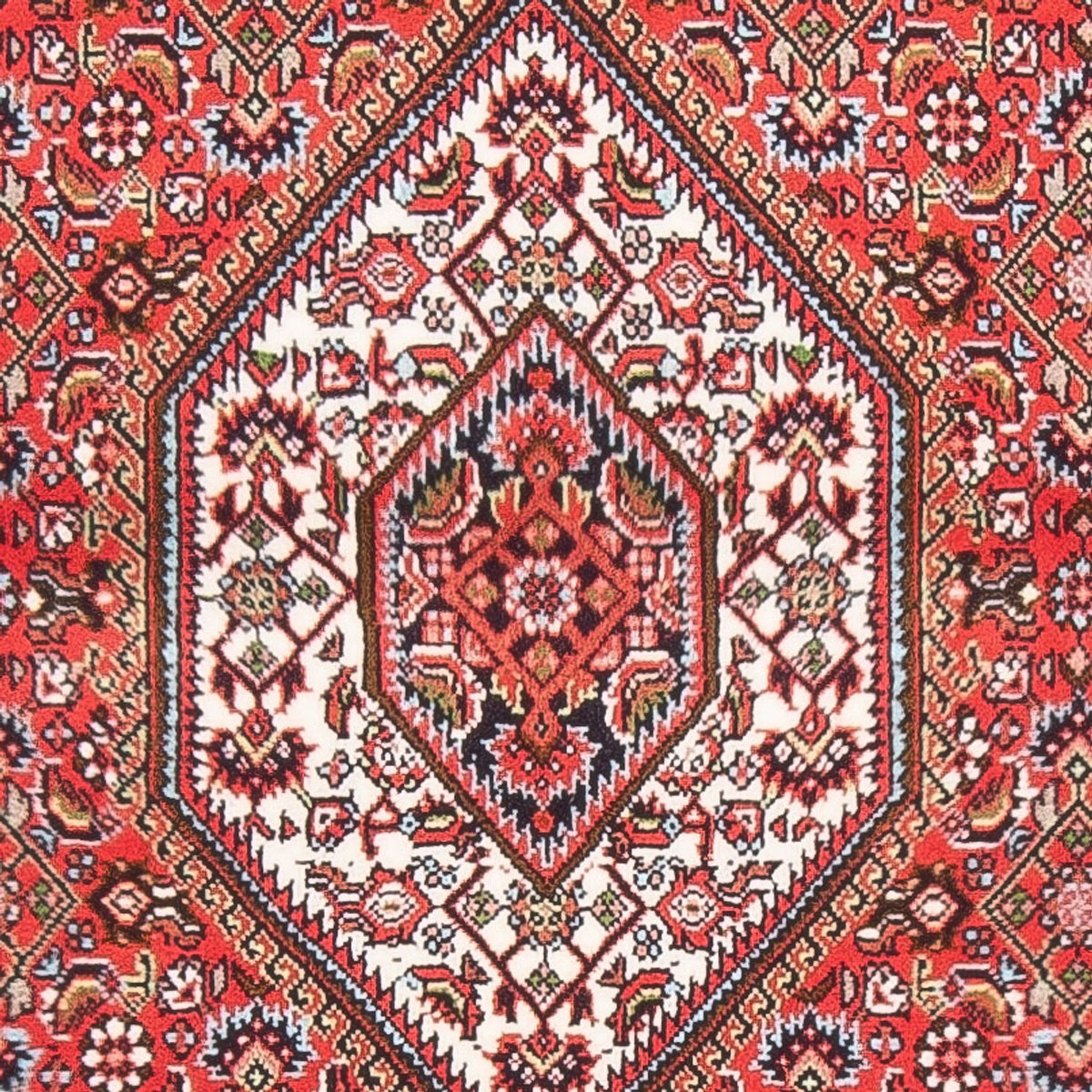 Perzisch tapijt - Bijar - Koninklijk - 138 x 83 cm - rood
