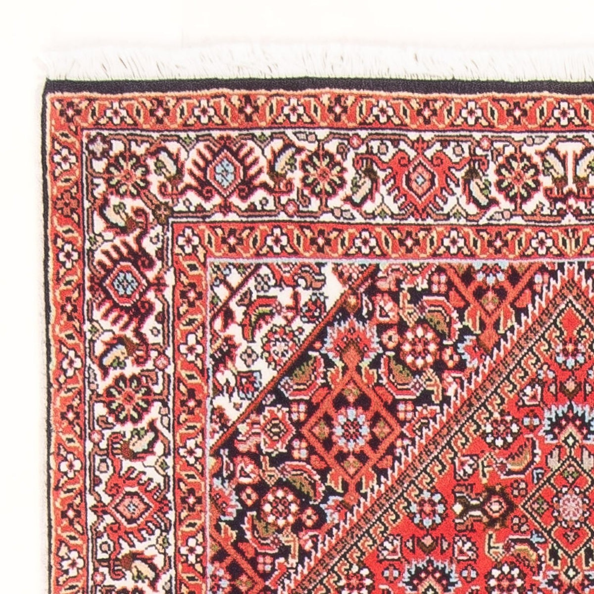Perzisch tapijt - Bijar - Koninklijk - 138 x 83 cm - rood