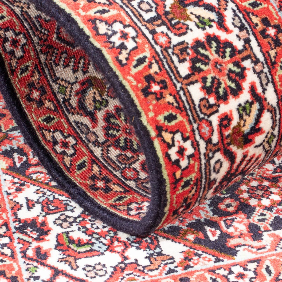 Perzisch tapijt - Bijar - Koninklijk - 138 x 83 cm - rood