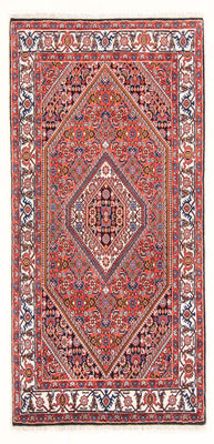 Perzisch tapijt - Bijar - Koninklijk - 152 x 78 cm - rood