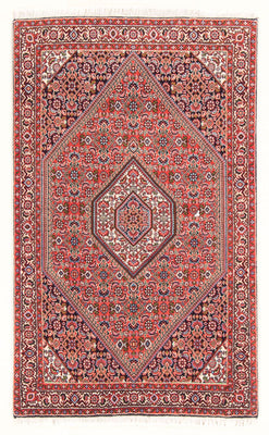 Perzisch tapijt - Bijar - Koninklijk - 142 x 84 cm - rood