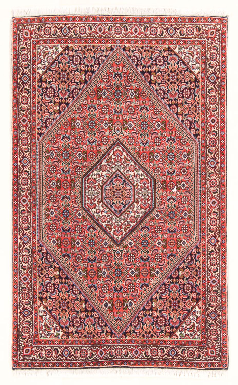 Perzisch tapijt - Bijar - Koninklijk - 142 x 84 cm - rood
