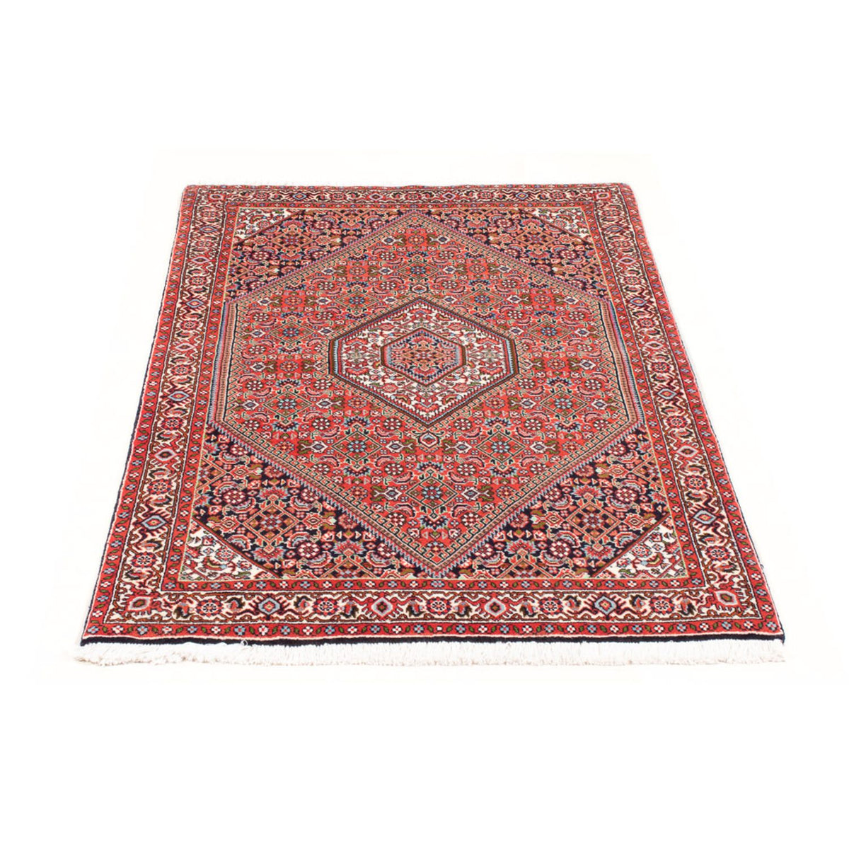 Perzisch tapijt - Bijar - Koninklijk - 142 x 84 cm - rood
