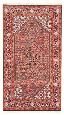 Perzisch tapijt - Bijar - Koninklijk - 142 x 82 cm - rood
