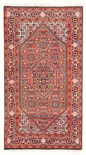 Perzisch tapijt - Bijar - Koninklijk - 142 x 82 cm - rood