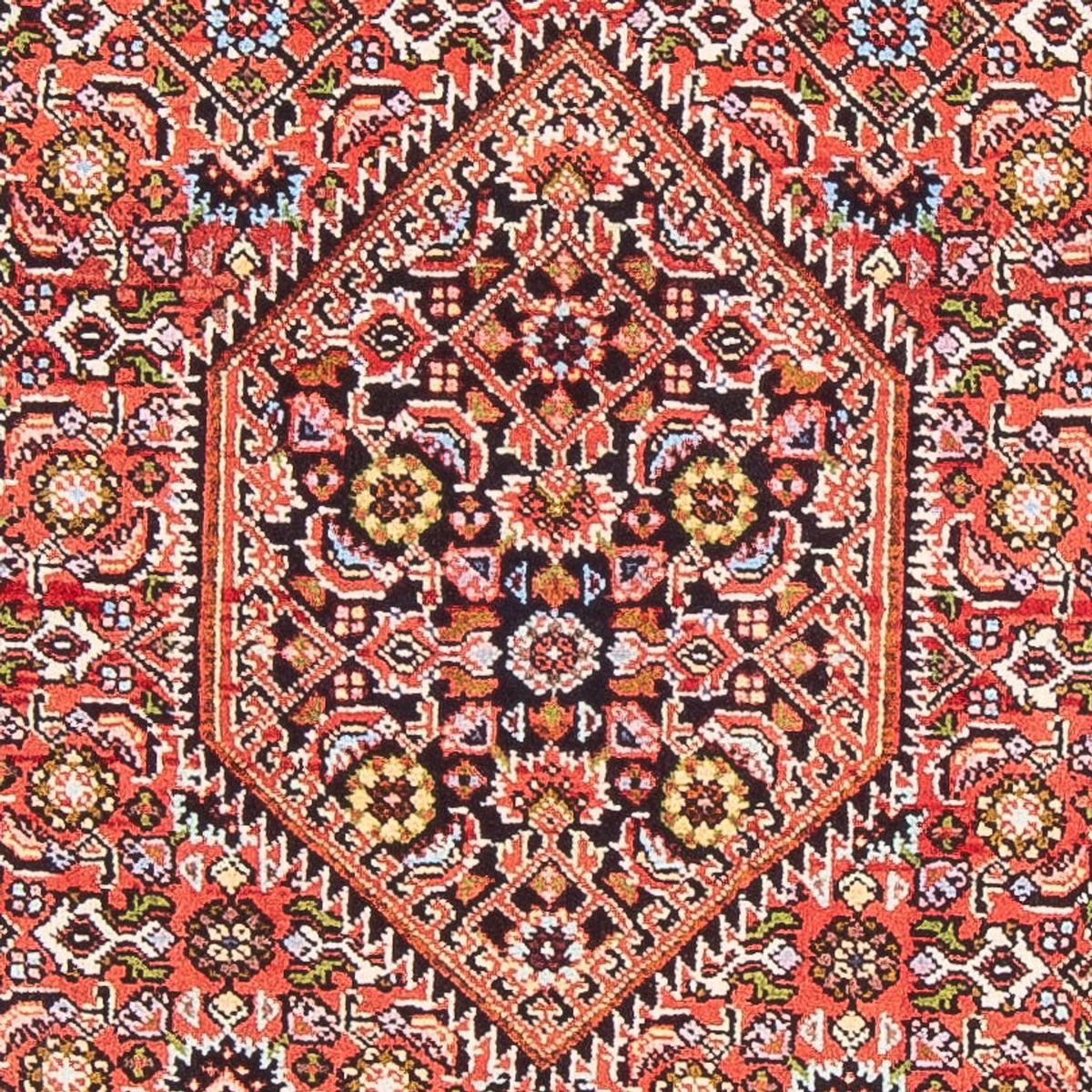 Perzisch tapijt - Bijar - Koninklijk - 142 x 82 cm - rood