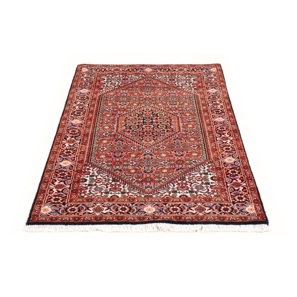 Perzisch tapijt - Bijar - Koninklijk - 142 x 82 cm - rood
