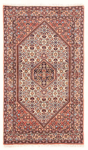 Perzisch tapijt - Bijar - Koninklijk - 141 x 83 cm - beige