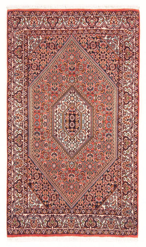 Perzisch tapijt - Bijar - Koninklijk - 132 x 84 cm - rood