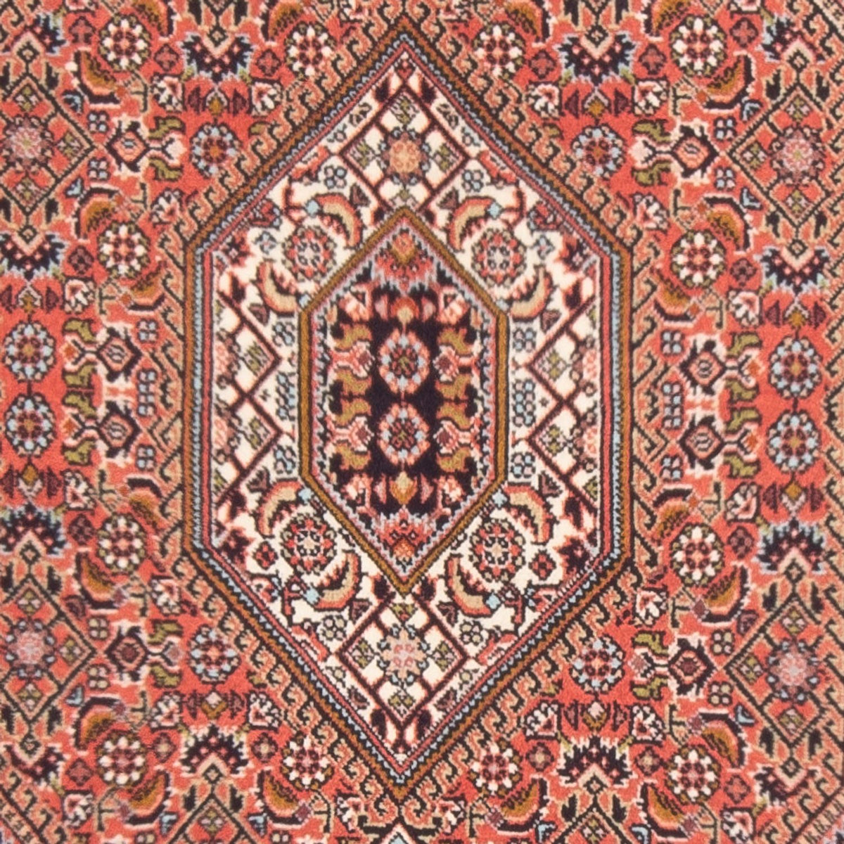 Perzisch tapijt - Bijar - Koninklijk - 132 x 84 cm - rood