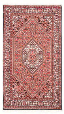 Perzisch tapijt - Bijar - Koninklijk - 133 x 84 cm - rood
