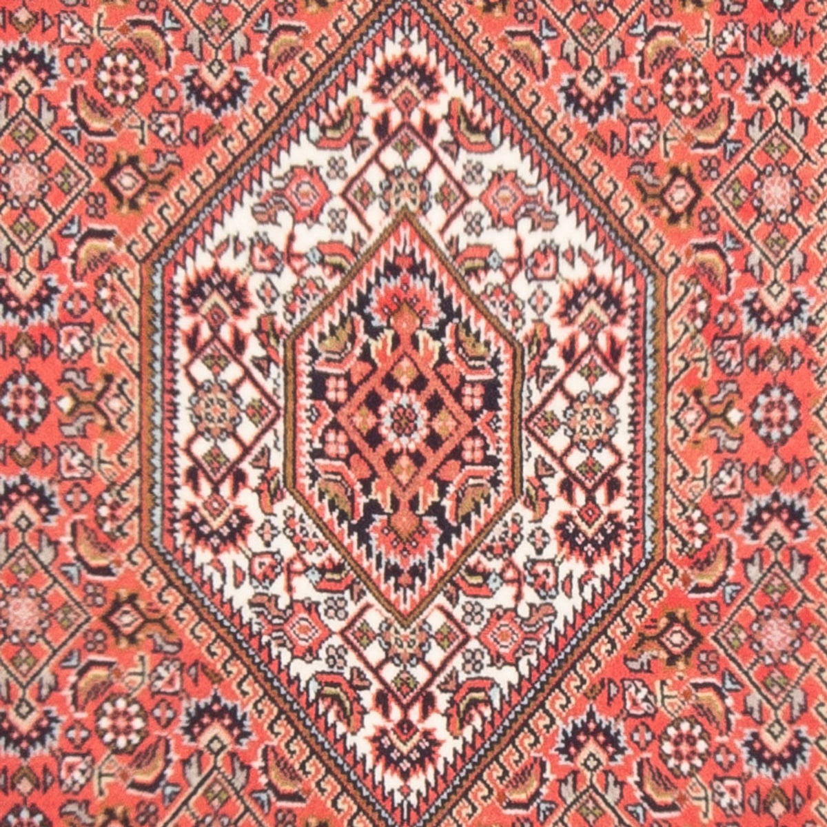 Perzisch tapijt - Bijar - Koninklijk - 133 x 84 cm - rood