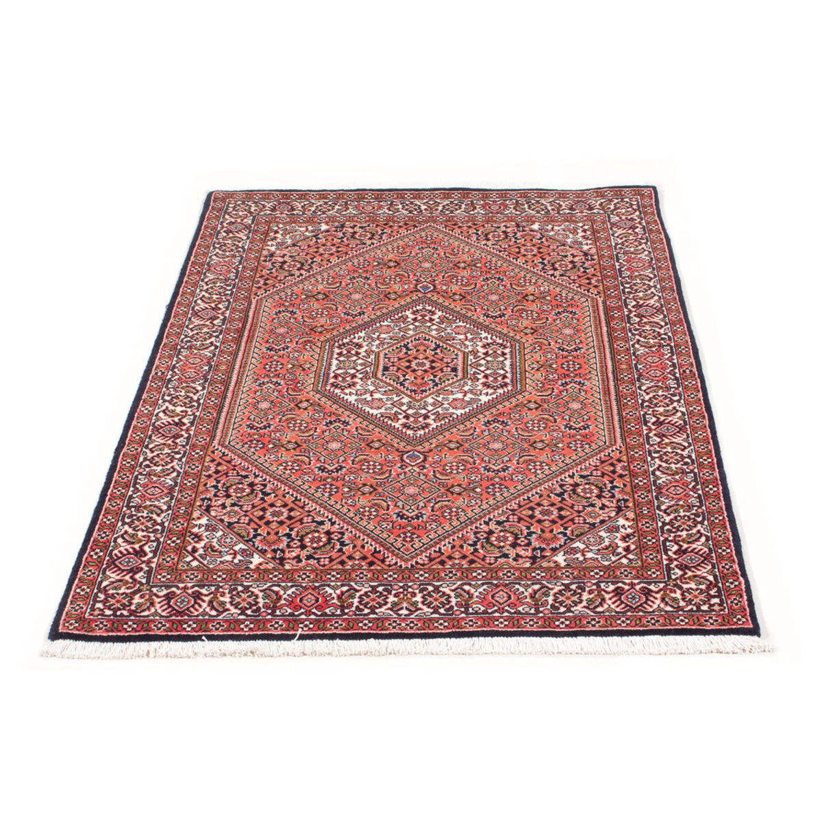 Perzisch tapijt - Bijar - Koninklijk - 133 x 84 cm - rood