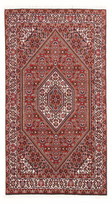 Perzisch tapijt - Bijar - Koninklijk - 141 x 82 cm - rood