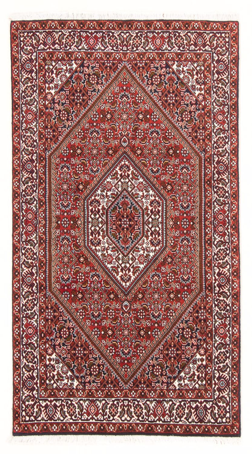 Perzisch tapijt - Bijar - Koninklijk - 141 x 82 cm - rood