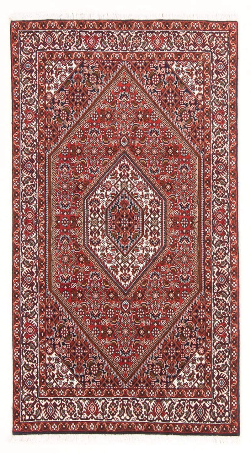 Perzisch tapijt - Bijar - Koninklijk - 141 x 82 cm - rood