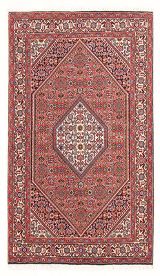 Perzisch tapijt - Bijar - Koninklijk - 142 x 84 cm - rood