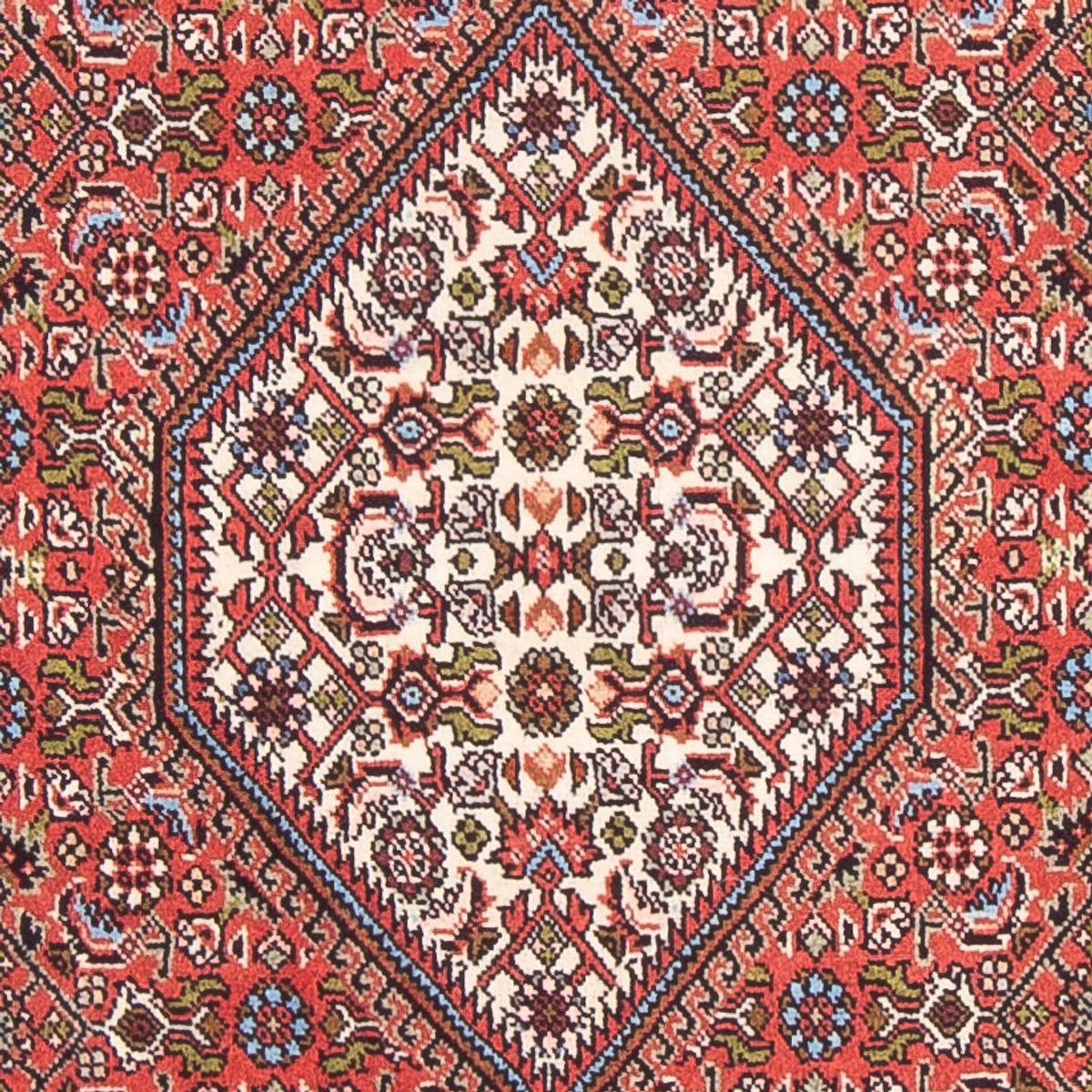 Perzisch tapijt - Bijar - Koninklijk - 142 x 84 cm - rood