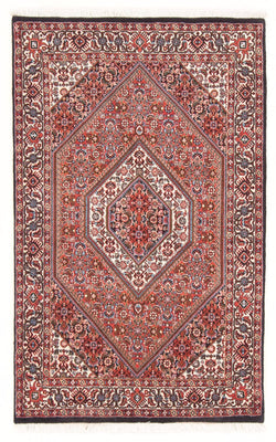 Perzisch tapijt - Bijar - Koninklijk - 134 x 88 cm - rood