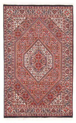 Perzisch tapijt - Bijar - Koninklijk - 134 x 88 cm - rood