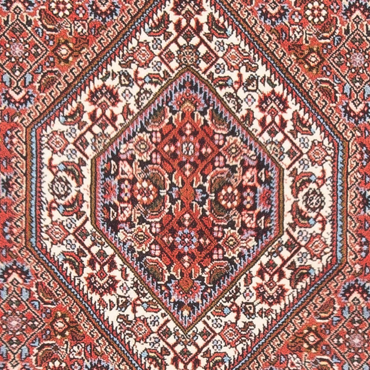 Perzisch tapijt - Bijar - Koninklijk - 134 x 88 cm - rood