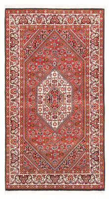 Perzisch tapijt - Bijar - Koninklijk - 144 x 82 cm - rood