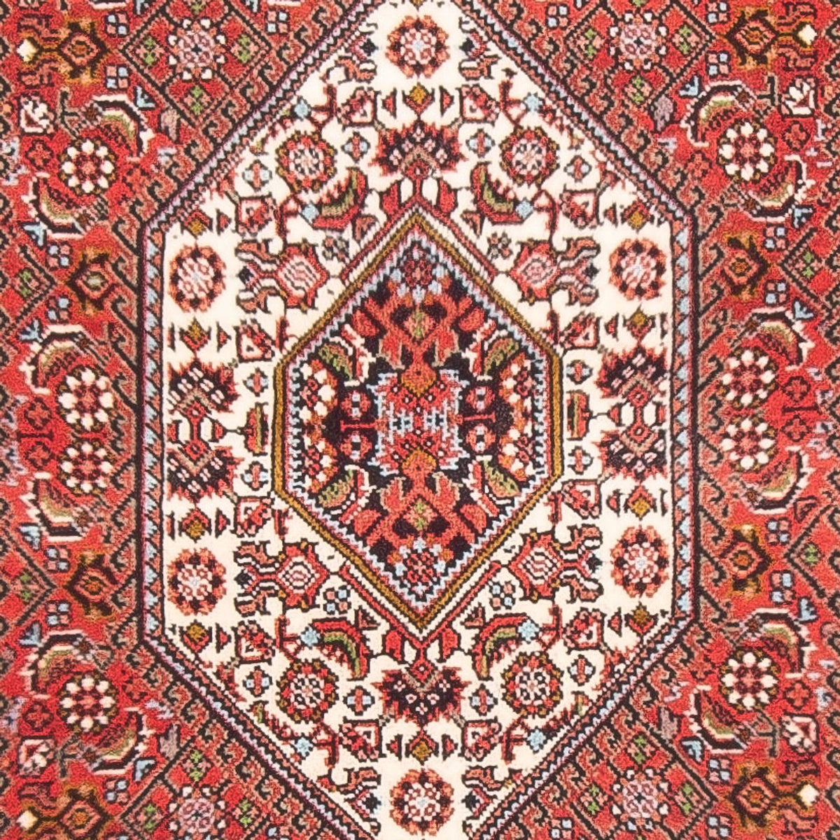 Perzisch tapijt - Bijar - Koninklijk - 144 x 82 cm - rood