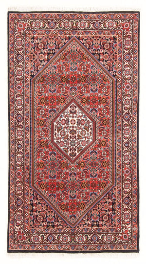 Perzisch tapijt - Bijar - Koninklijk - 142 x 80 cm - rood