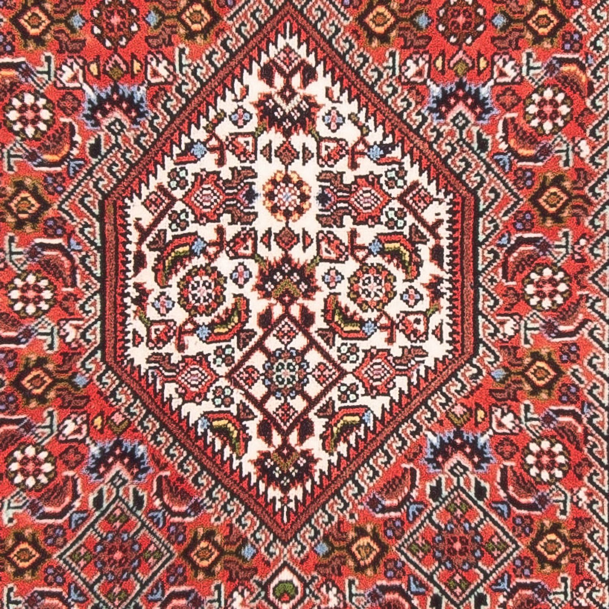 Perzisch tapijt - Bijar - Koninklijk - 142 x 80 cm - rood