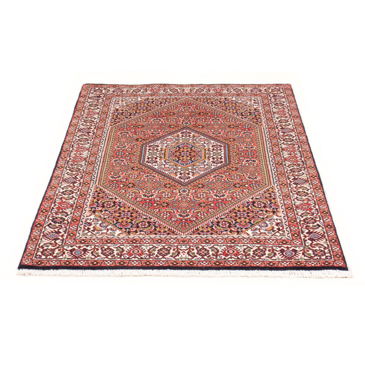 Perzisch tapijt - Bijar - Koninklijk - 148 x 88 cm - rood