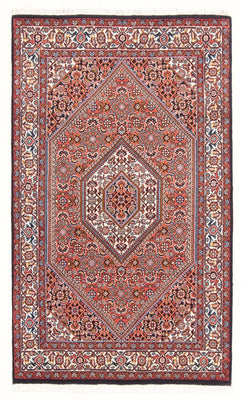 Perzisch tapijt - Bijar - Koninklijk - 131 x 83 cm - rood