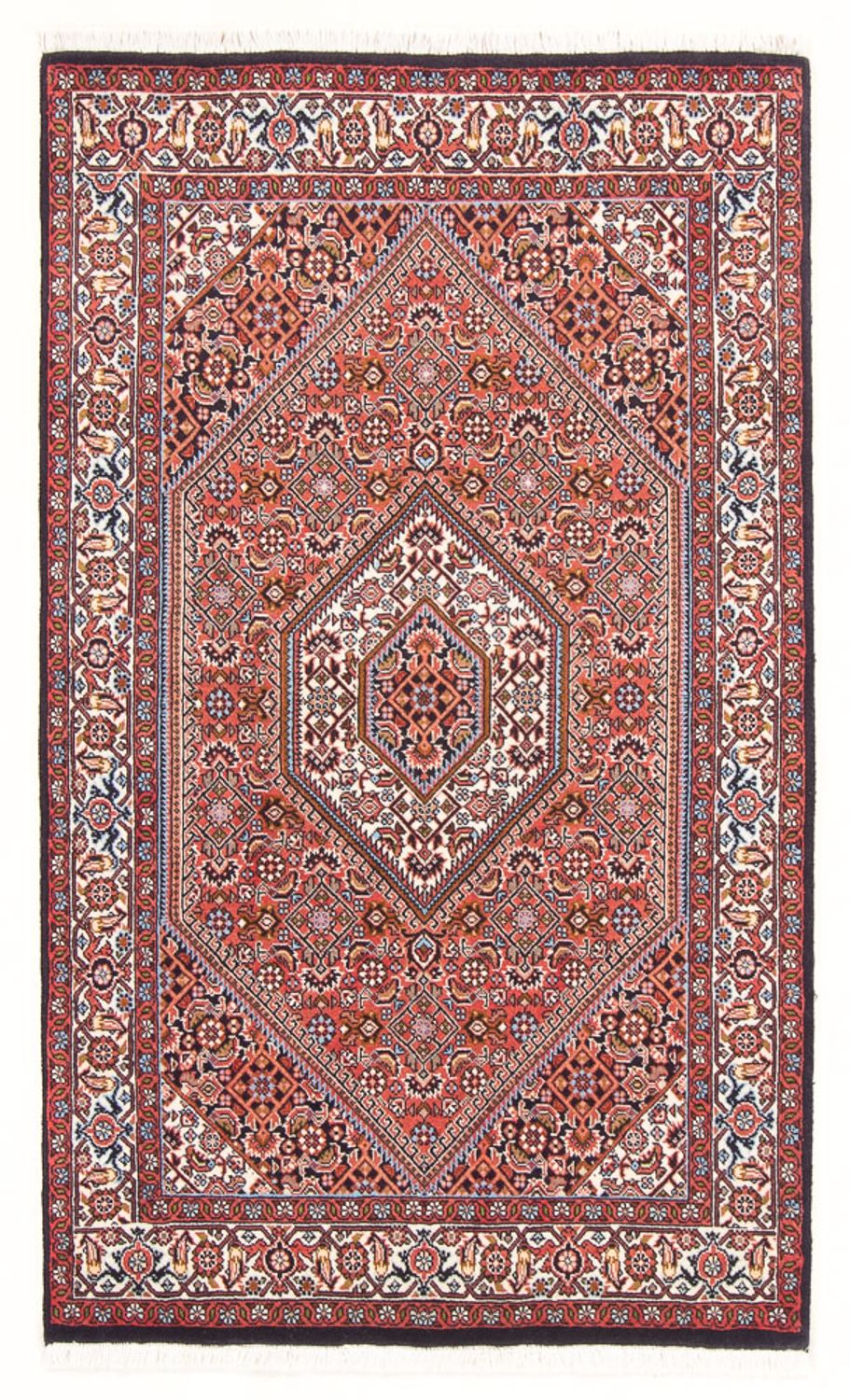 Perzisch tapijt - Bijar - Koninklijk - 131 x 83 cm - rood