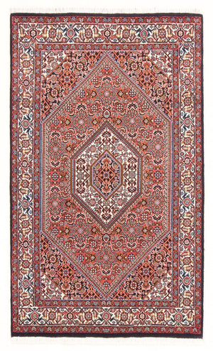Perzisch tapijt - Bijar - Koninklijk - 131 x 83 cm - rood