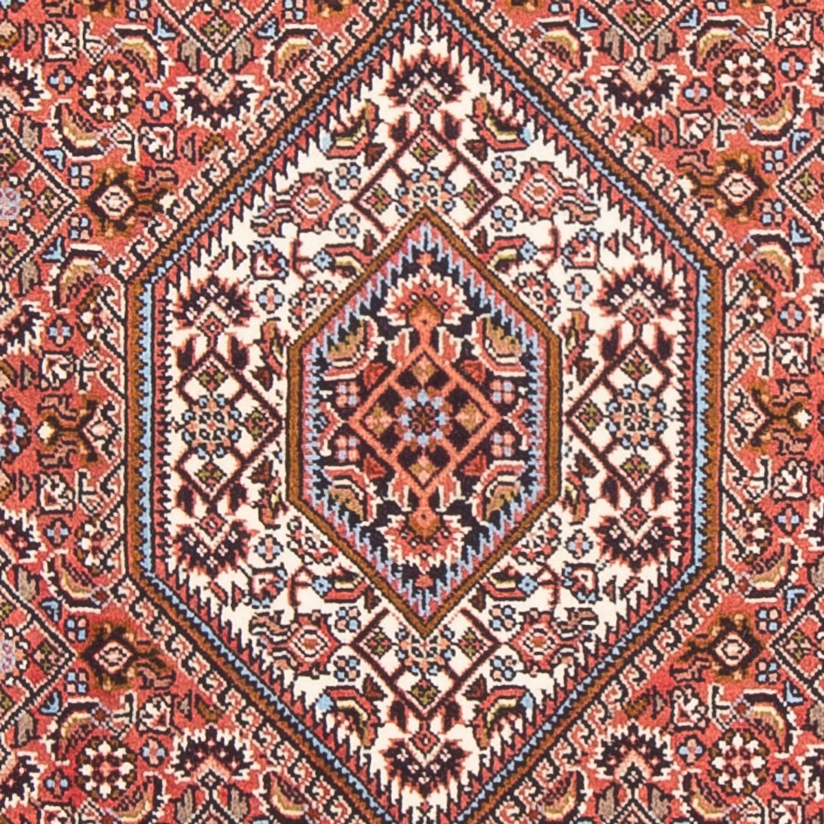 Perzisch tapijt - Bijar - Koninklijk - 131 x 83 cm - rood