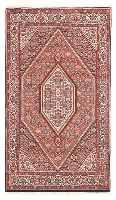 Perzisch tapijt - Bijar - Koninklijk - 154 x 90 cm - rood
