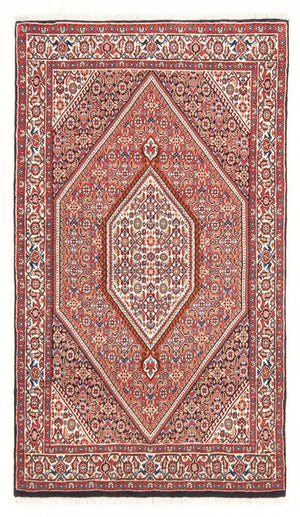 Perzisch tapijt - Bijar - Koninklijk - 154 x 90 cm - rood