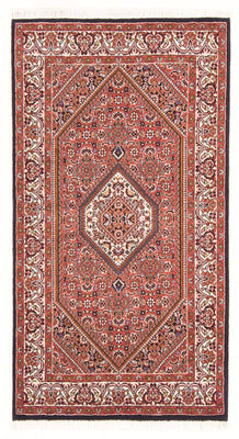 Perzisch tapijt - Bijar - Koninklijk - 140 x 83 cm - rood