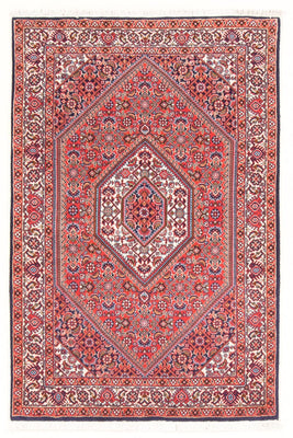 Perzisch tapijt - Bijar - Koninklijk - 130 x 86 cm - rood