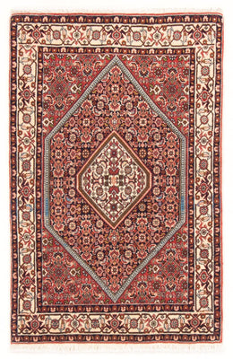 Perzisch tapijt - Bijar - Koninklijk - 127 x 82 cm - rood