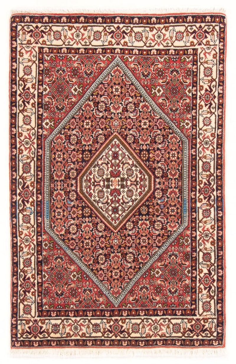 Perzisch tapijt - Bijar - Koninklijk - 127 x 82 cm - rood