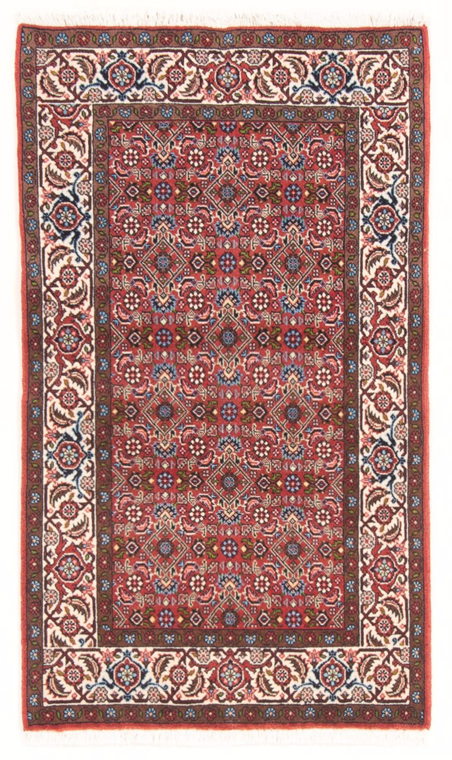Perzisch tapijt - Bijar - Koninklijk - 143 x 81 cm - rood
