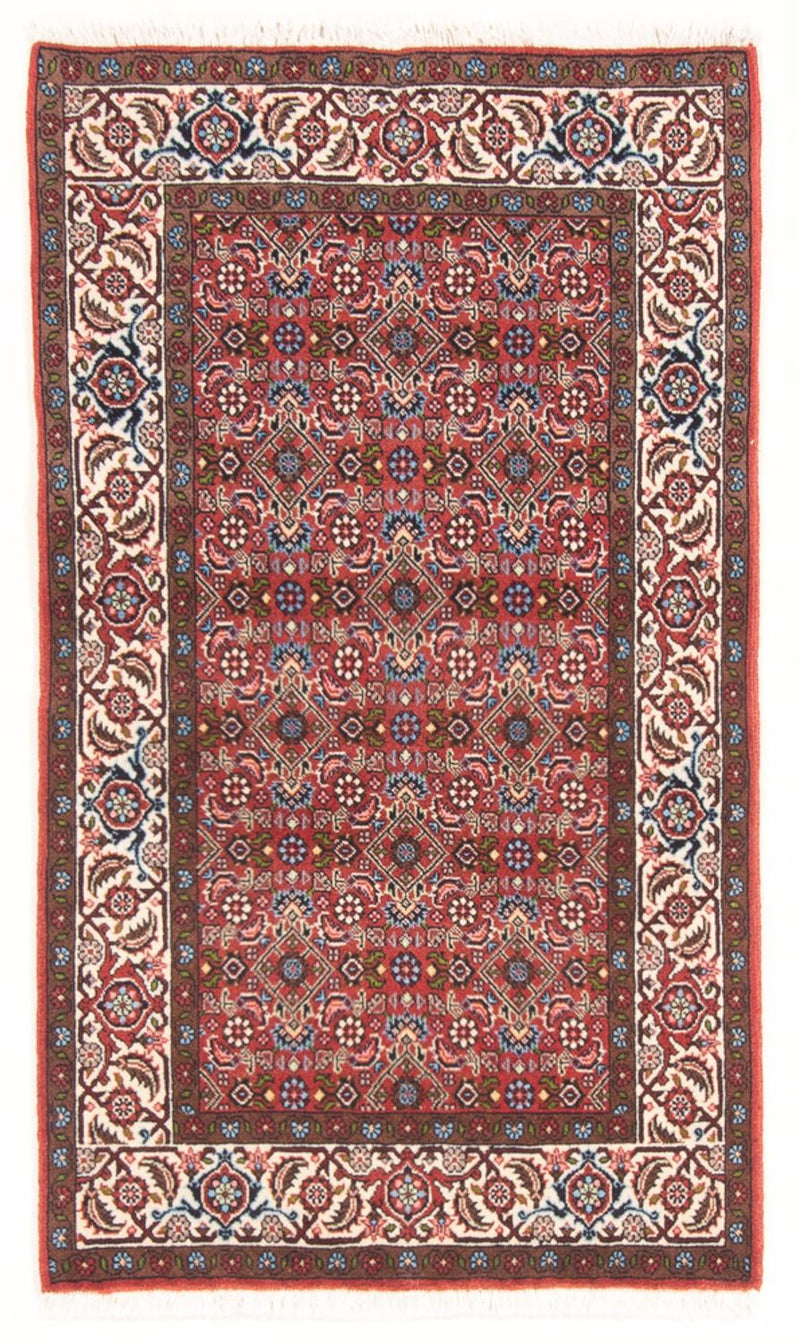 Perzisch tapijt - Bijar - Koninklijk - 143 x 81 cm - rood
