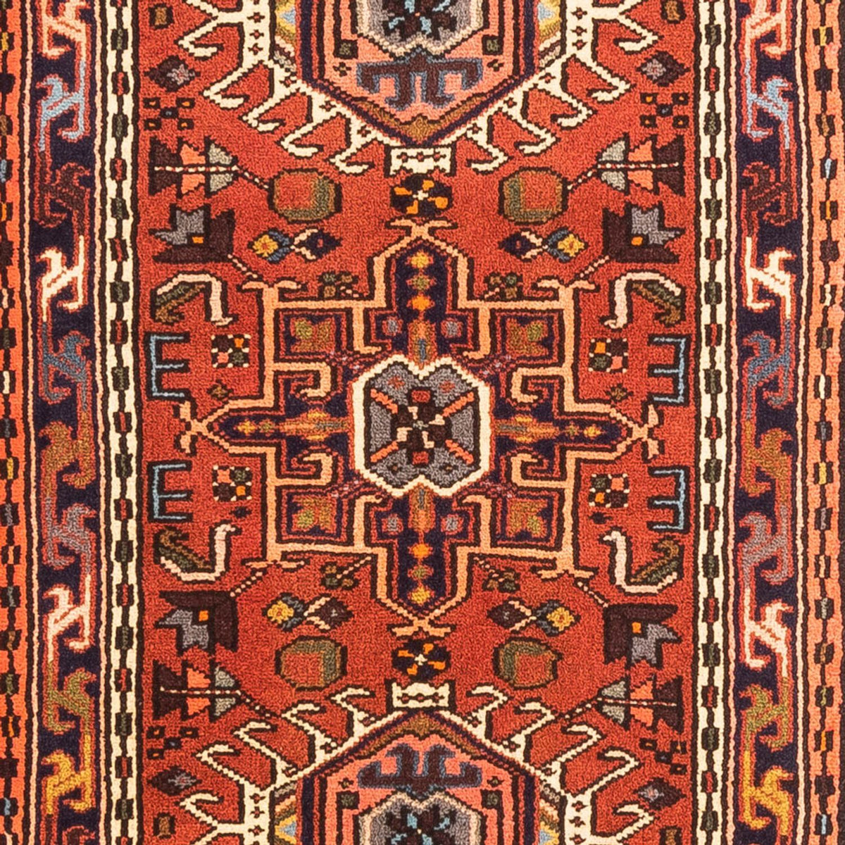 Loper Perzisch Tapijt - Nomadisch - 282 x 70 cm - rood